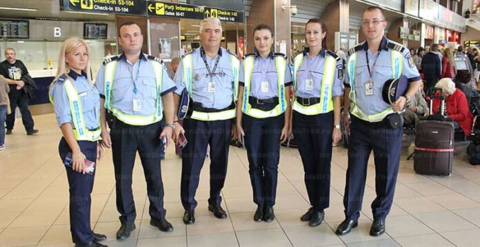 Poliția Transporturi Aeroport Henri Coandă - Foto jurnaldeinlfov.ro