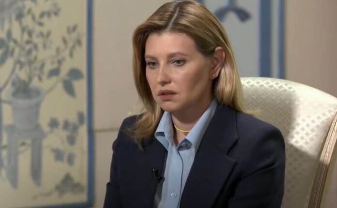 Olena Zelenska/Captură video ABC News
