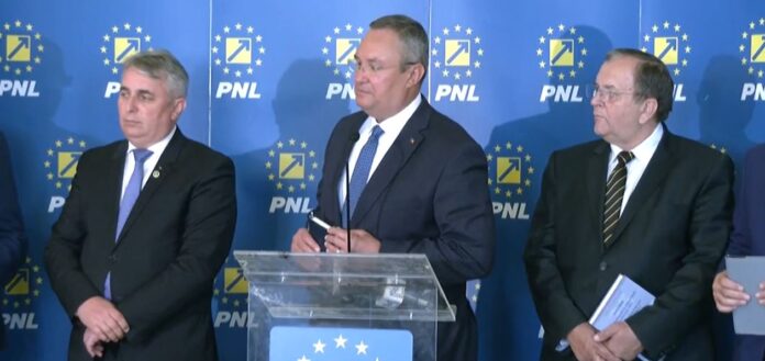 Captură video/Declarații ale premierului Nicolae Ionel Ciucă la finalul reuniunii BEx al PNL