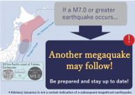 Japonia, avertisment privind producerea unui „mega-cutremur” în următoarele 7 zile