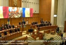 Ședință solemnă în Parlament, urmată de angajarea răspunderii Guvernului asupra Legii privind pensiile magistraților