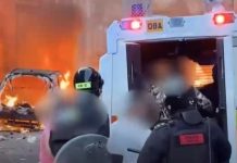 Locuințele unor români din Belfast, vandalizate în timpul unor proteste violente antimigrație