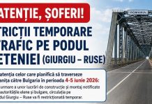 Podul Prieteniei, nu e tocmai prietenos; circulația, din nou suspendată