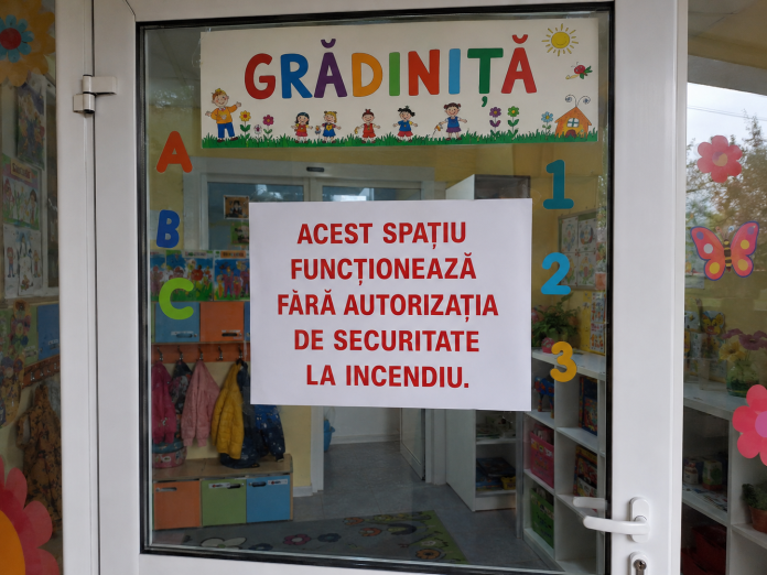 Autorizatie de securitate la incendiu gradinita