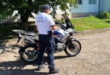 Cetățean moldovean, cercetat după ce a fost descoperit la frontiera din Iași cu o motocicletă furată