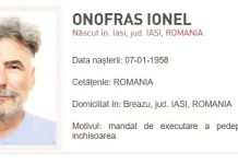 Fost primar al Iașiului, prins în Italia și adus în țară, pentru a ispăși o pedeapsă de peste 19 ani de închisoare