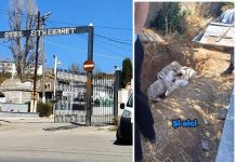 Saci cu oseminte umane, găsite într-un fost cimitir privat din Slatina