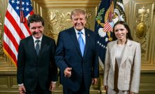 Nicușor Dan, în poză cu Donald Trump